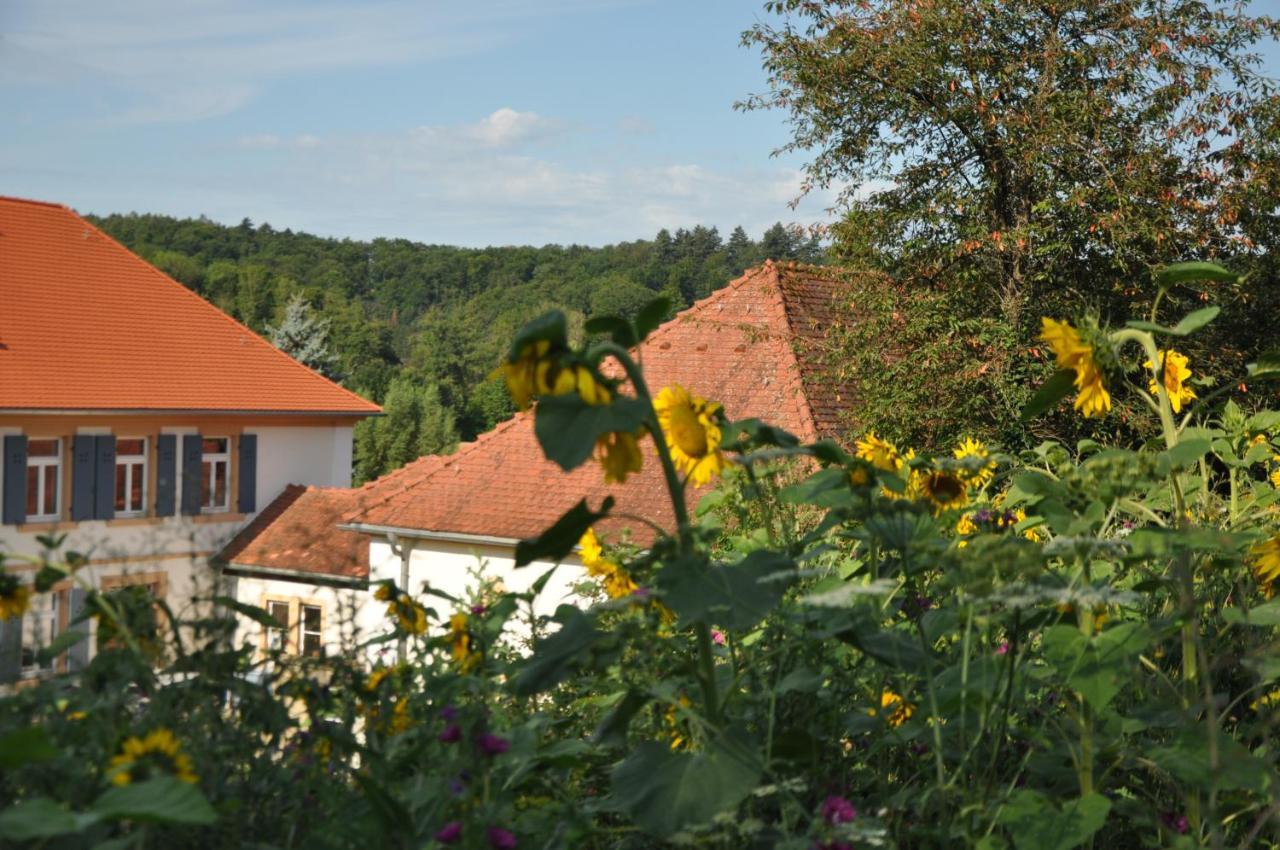 Ferienwohnung Altes Pfarrhaus Bargen 외부 사진